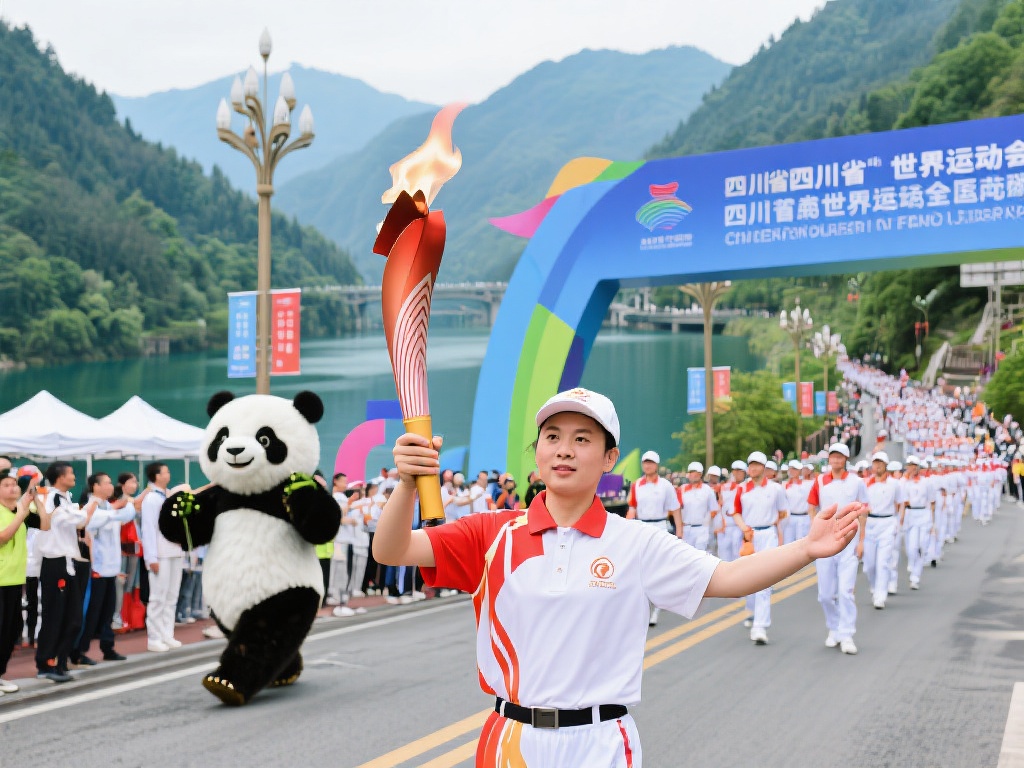 世运会首次火炬传递将于7月26日亮相四川 选择四川作为世运会火炬传递的首站并非偶然