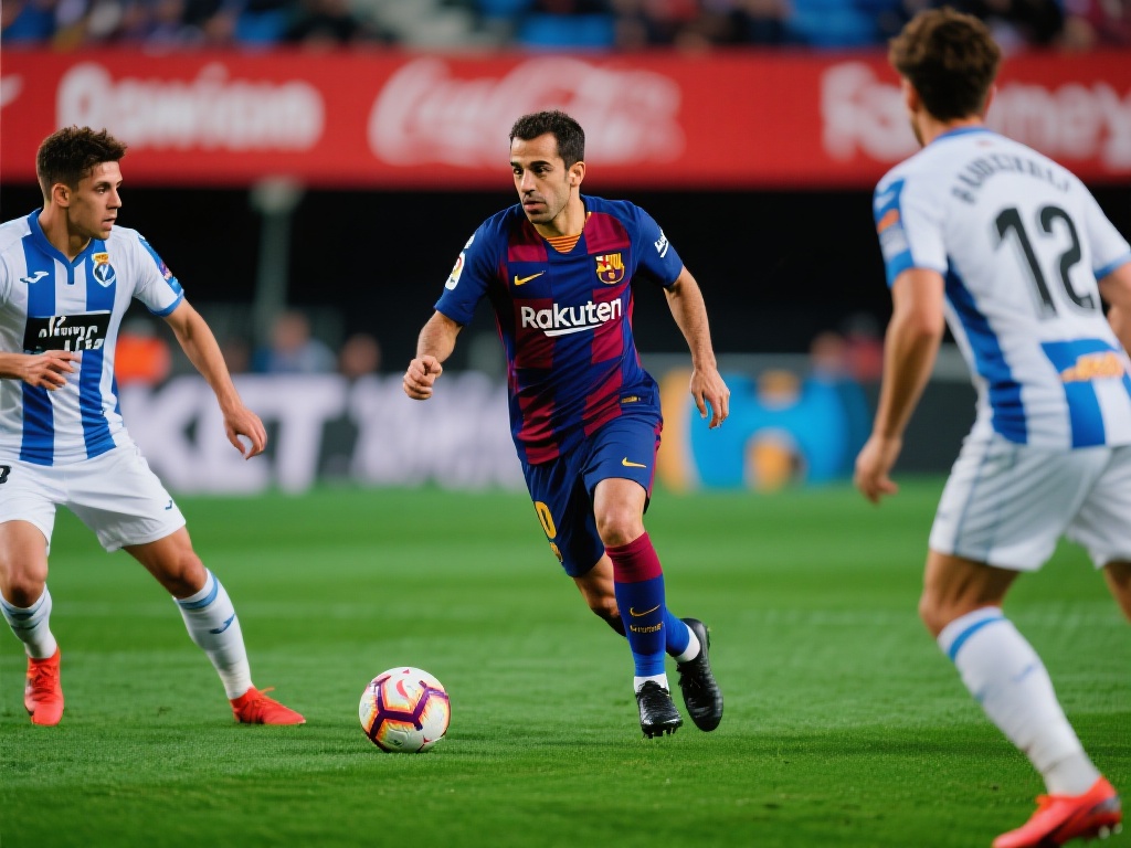 我们不妨从实际比赛的几个镜头中了解哈维的